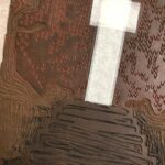 The proces of making a linocut print